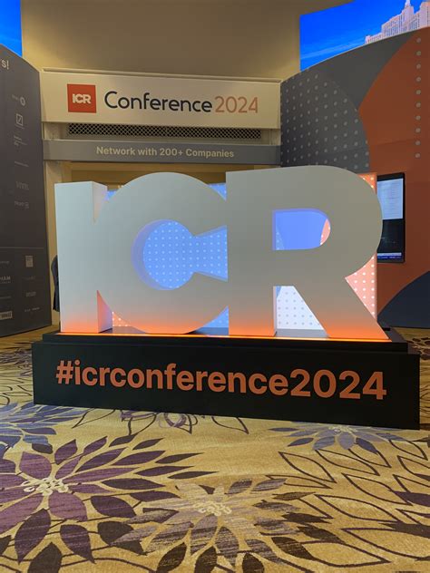 ICR Conference 2024.